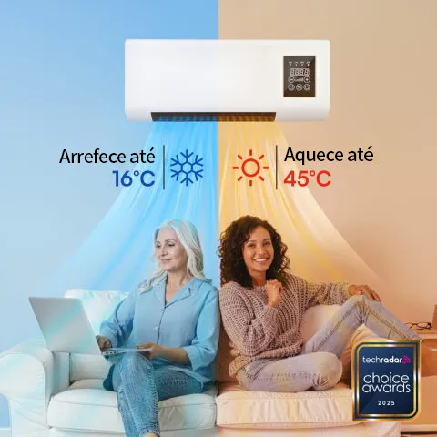 Coolizi — ar condicionado portátil que arrefece e aquece